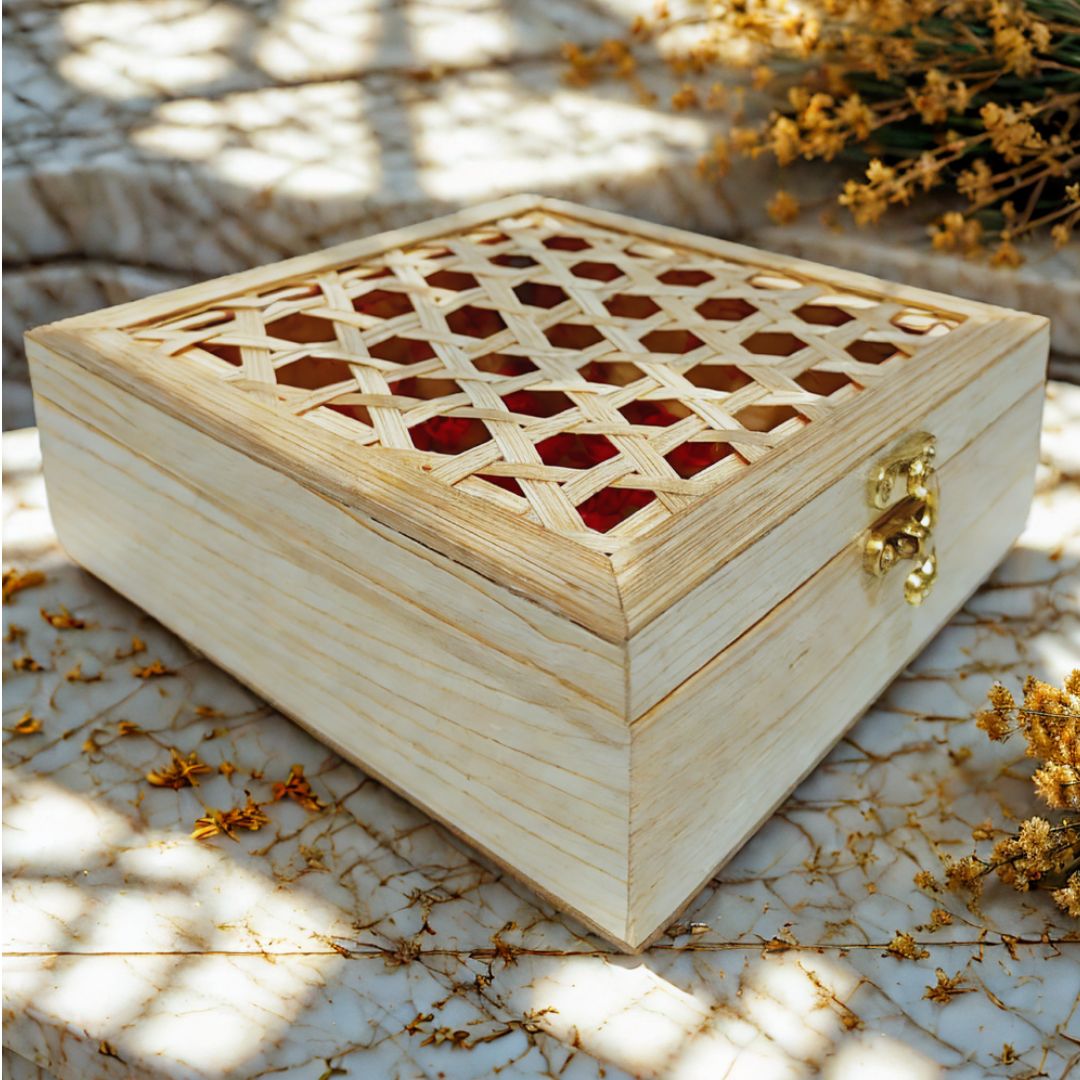 Areva’s Handcrafted Wooden Gift Boxes – Pine Wood Gifting Boxes in 2 Sizes | Areva | Bulk Order Only