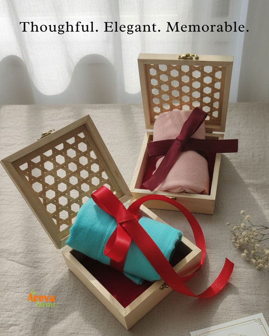 100% Bamboo Non Terry Solid Color Towels (Set of 2) | Double Comfort, Double Calm