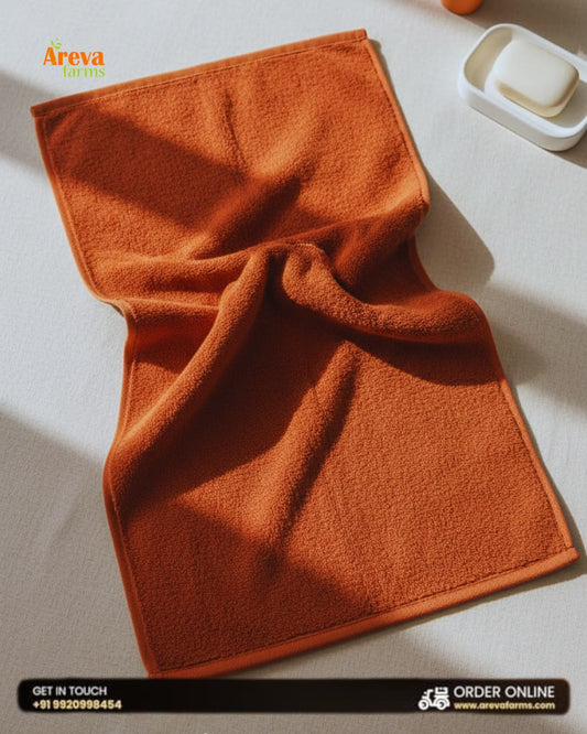 Terry Bamboo Bath Towel (Single Piece) | Plush, Absorbent & Naturally Kind