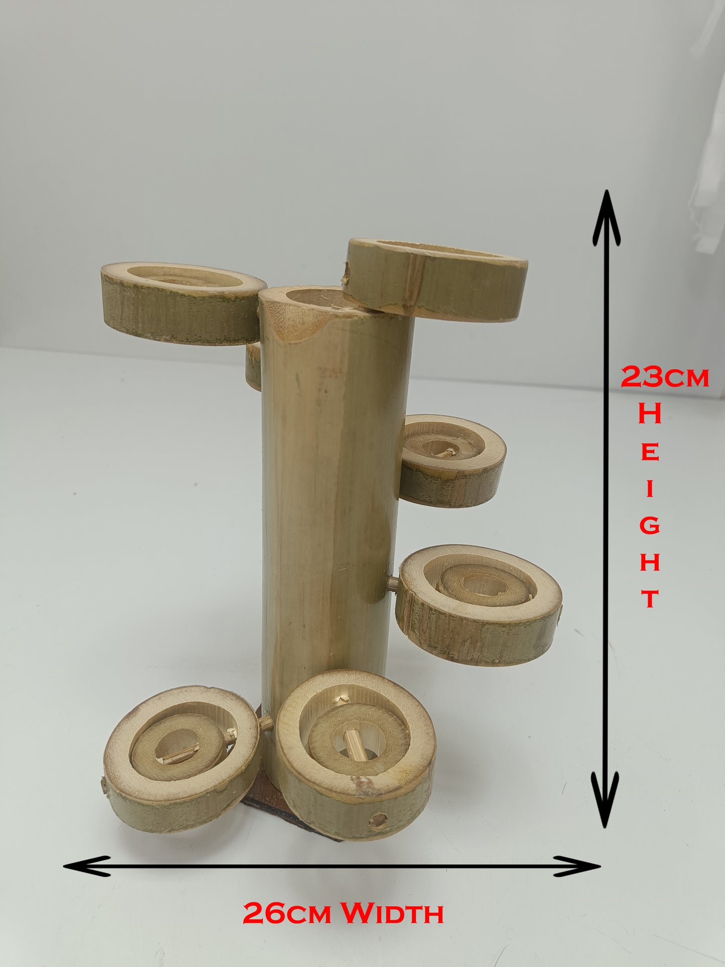 Ecofriendly Bamboo Diya Stand