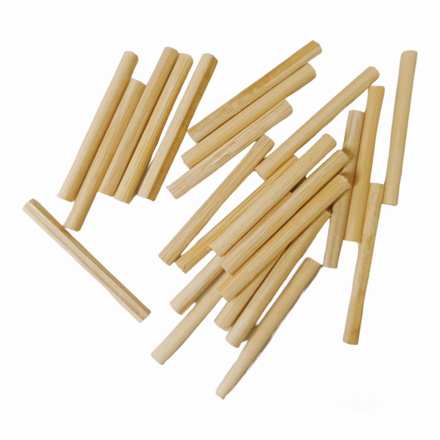 Areva Bamboo Unfinished Round Sticks | Bamboo Sticks | Dowel | Dowel Sticks | Multi-Purpose Skewers | Hobby Craft | DIY Activities